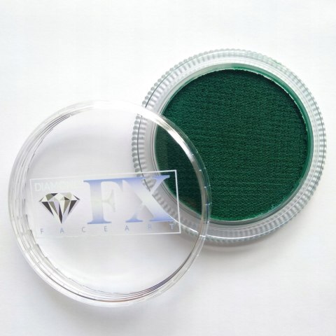 Farba do malowania twarzy i ciała Diamond FX Dark Green 30 g