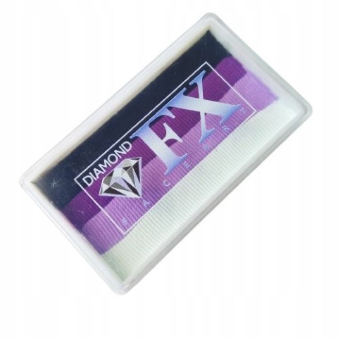 Farba do malowania twarzy i ciała Diamond FX Split Cake 28 g Batgirl