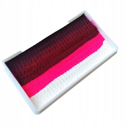 Farba do malowania twarzy i ciała Diamond FX Split Cake 28 g Evil Rose