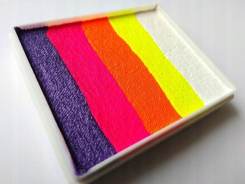 Farba do malowania twarzy i ciała Diamond FX Split Cake 50g Fabulously Fierce