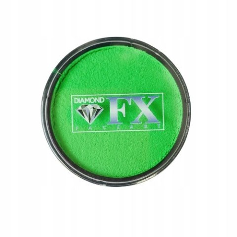 NEON Zielona farba do malowania twarzy i ciała Diamond FX 10 g