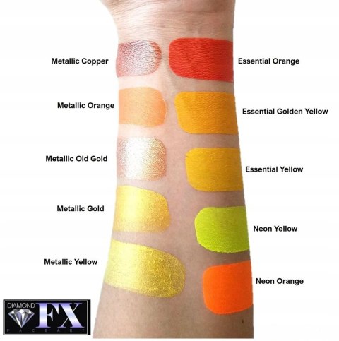 Old Gold perłowa farba do twarzy Diamond FX 30 g