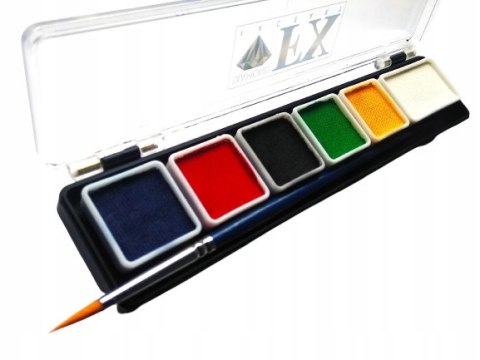 Paleta farb do malowania twarzy i ciała Diamond FX Essential - Small