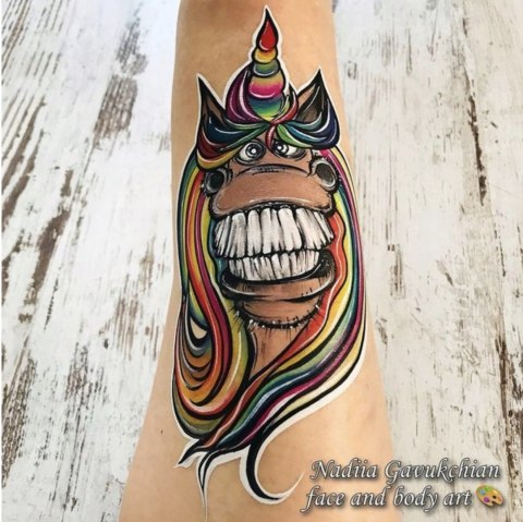 Paleta farb do malowania twarzy i ciała Diamond FX 12x10g