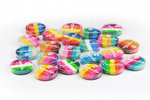 Farba do malowania twarzy i ciała Superstar Split Cake Carnival 45 g