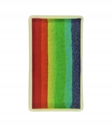 Farba do twarzy i ciała Diamond FX Split Cake 28 g RAINBOW