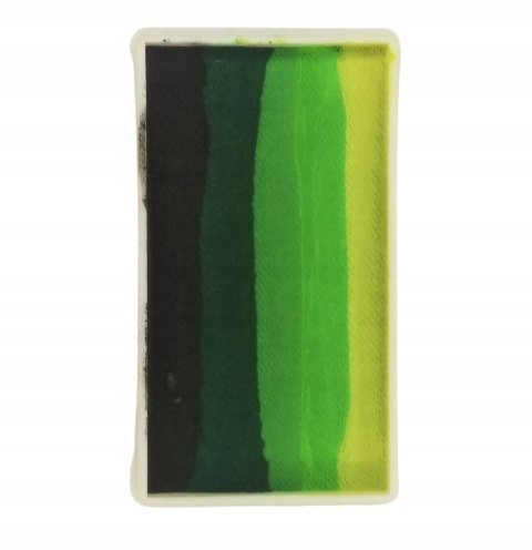 Farba do malowania twarzy i ciała Diamond FX Split Cake 28 g GREEN CARPET