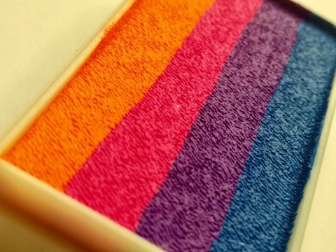 Farba do twarzy i ciała Diamond FX Split Cake 28 g NEON SUN