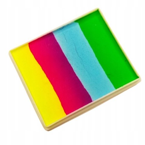 Farba do malowania twarzy i ciała Diamond FX Split Cake 50g Happy Birthday