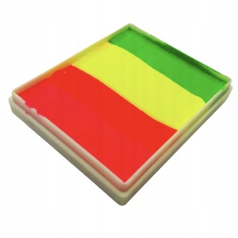 Farba do malowania twarzy i ciała Diamond FX Split Cake 50g Raving Rio