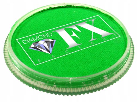 NEON zielona UV farba do malowania twarzy i ciała Diamond FX 30 g