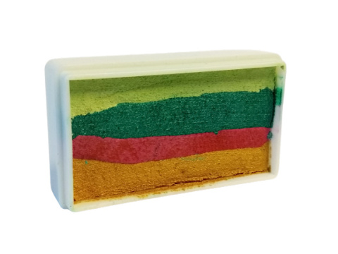 Farba do malowania twarzy i ciała Diamond FX Split Cake 28 g ANNA SPARKLE