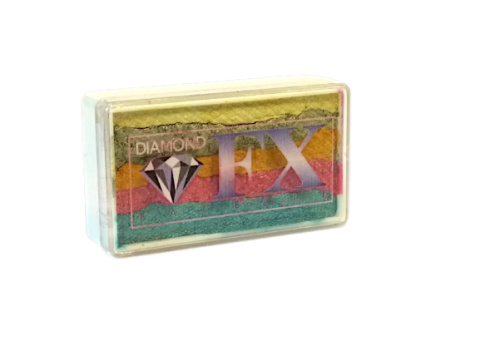 Farba do malowania twarzy i ciała Diamond FX Split Cake 28 g DAY BREAK