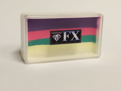 Farba do malowania twarzy i ciała Diamond FX Split Cake 28 g TWISTED PASTELS