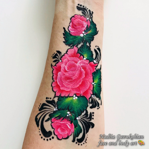 Farba do twarzy i ciała Diamond FX Split Cake 28 g MEGA MELON