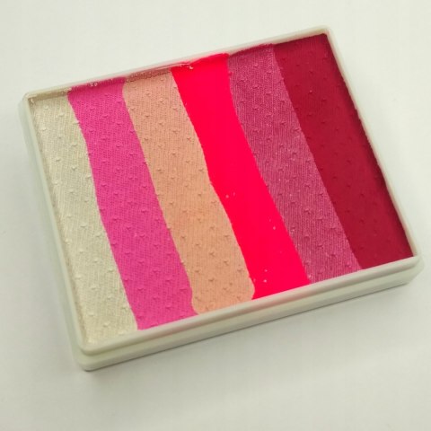 Farba do malowania twarzy i ciała Diamond FX Split Cake 50g Pink Passion