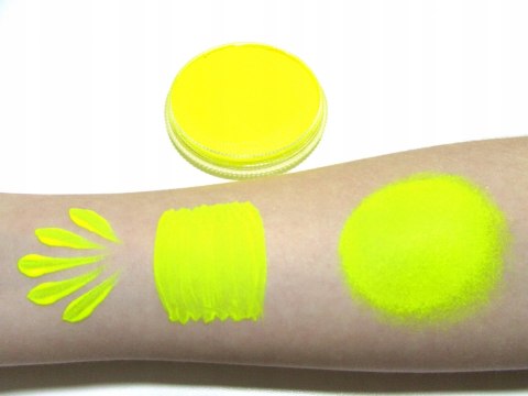 Farba do malowania twarzy i ciała GrimMaster UV Yellow 32g