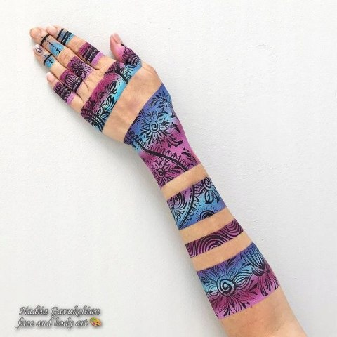 Paleta farb do malowania twarzy i ciała GrimMaster CANDY mix 6 x 10g