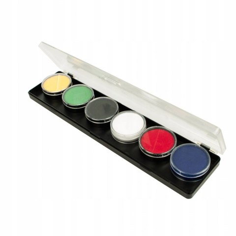 Paleta farb do malowania twarzy i ciała Diamond FX Essential 6x10g
