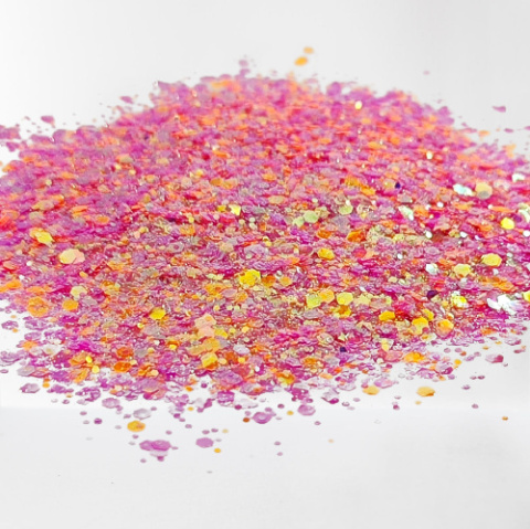 BROKAT SYPKI HOLOGRAFICZNY CHAMELEON MIX CHUNKY GLITTER 10 g, 20 g, 30 g, 100 g, 500 g, 1000 g.