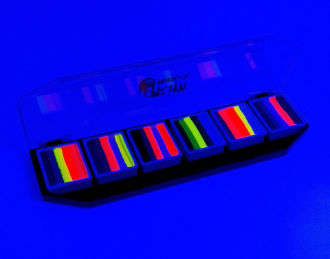 Paleta farb do malowania twarzy i ciała GrimMaster RIO MIX 6 x 10 g