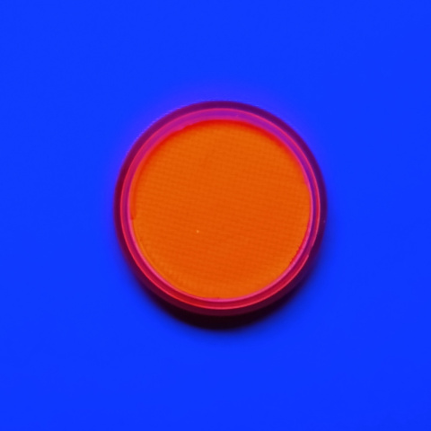 Farba do malowania twarzy i ciała GrimMaster UV Neon Orange 10 g