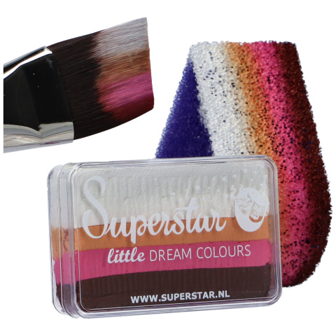 Farba do malowania twarzy i ciała Superstar Split Cake Little Rose 30g