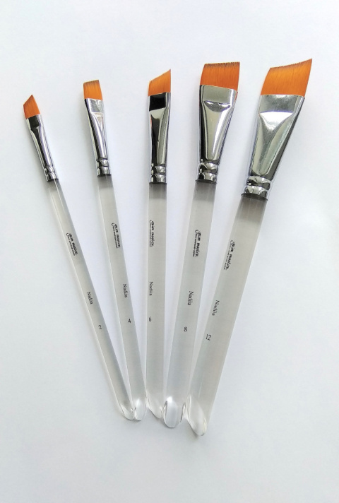 Zestaw skośnych pędzli GrimMaster Nadiia 5 szt