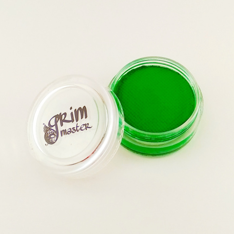 Farba do malowania twarzy i ciała GrimMaster UV Neon Green 10 g