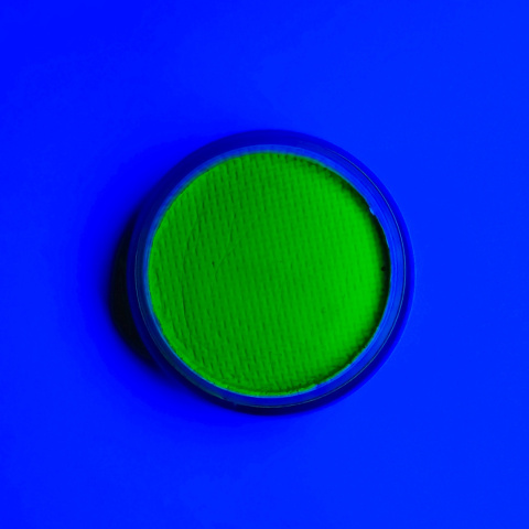 Farba do malowania twarzy i ciała GrimMaster UV Neon Green 10 g
