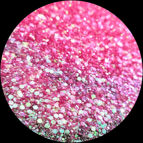 BROKAT RÓŻA PERSKA SYPKI HOLOGRAFICZNY MIX CHUNKY GLITTER FP-22 10 g, 100 g, 500 g, 1000 g.
