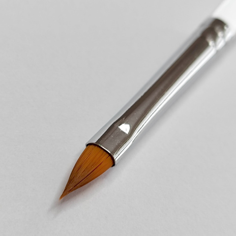 Pędzel do kwiatów syntetyczny GrimMaster Flora - Flat Pointy #2