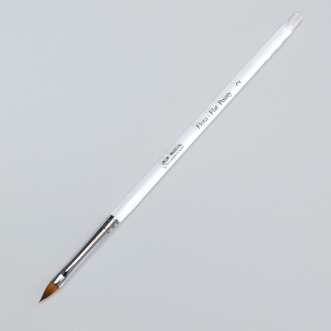 Pędzel do kwiatów syntetyczny GrimMaster Flora - Flat Pointy #2