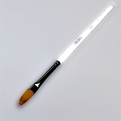 Pędzel płaski syntetyczny GrimMaster Filbert #4