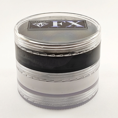 Zestaw farb do malowania twarży i ciała Diamond FX 2 x 90 g Black/White
