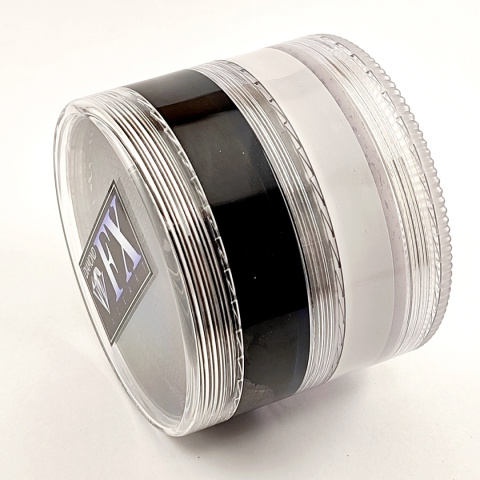 Zestaw farb do malowania twarży i ciała Diamond FX 2 x 90 g Black/White