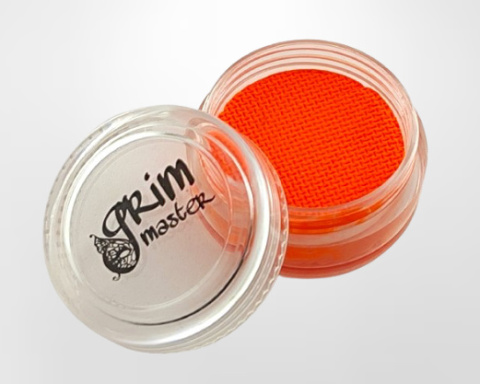 Farba do malowania twarzy i ciała GrimMaster UV Neon Orange 10 g