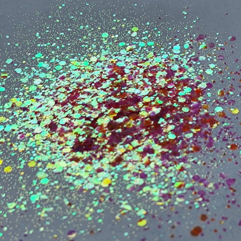 BROKAT SYPKI HOLOGRAFICZNY CHAMELEON MIX CHUNKY GLITTER 10 g, 20 g, 30 g, 100 g, 500 g, 1000 g.