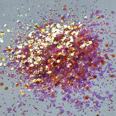 BROKAT SYPKI HOLOGRAFICZNY CHAMELEON MIX CHUNKY GLITTER 10 g, 20 g, 30 g, 100 g, 500 g, 1000 g.
