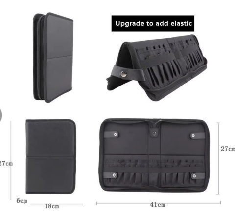 Etui piórnik na pędzle pusty GrimMaster