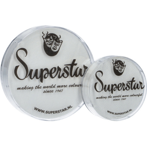 Farba do malowania twarzy i ciała Superstar White 16g