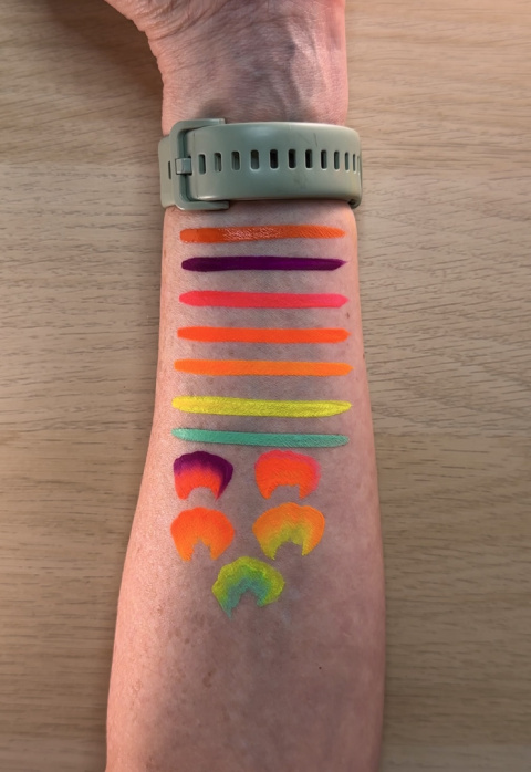 Farba do malowania twarzy i ciała GrimMaster 30 g Split Cake ST712