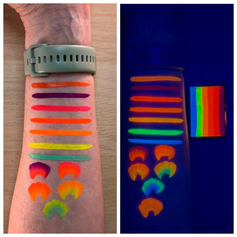 Farba do malowania twarzy i ciała GrimMaster 30 g Split Cake ST712