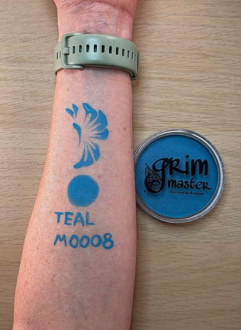 Farba do malowania twarzy i ciała GrimMaster TEAL 32g