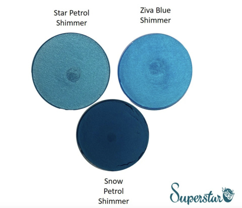 Farba do malowania twarzy i ciała Superstar 16g Star Petrol Blue shimmer