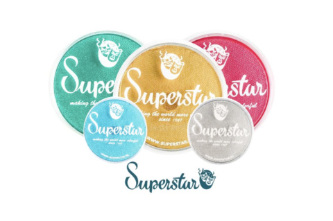 Farba do malowania twarzy i ciała Superstar 45g Bright Yellow