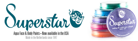 Farba do malowania twarzy i ciała Superstar 16g Cotton Candy shimmer