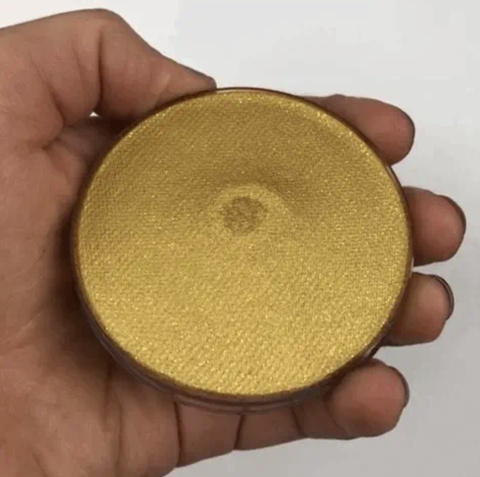 Farba do malowania twarzy i ciała Superstar 16g Gold with Glitter shimmer