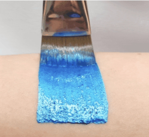 Farba do malowania twarzy i ciała Superstar 45g Mystic Blue shimmer