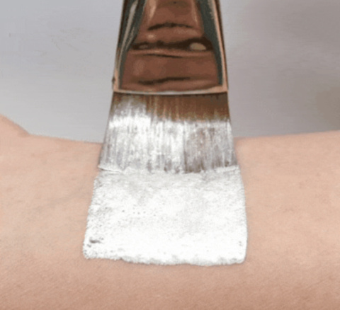 Farba do malowania twarzy i ciała Superstar 16g Silverwhite Glitter shimmer